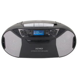 Denver TDC-250 Lecteur de CD Lecteur CD portable Noir, Argent