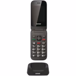Denver BAS-24200M téléphone portable Noir Téléphone pour seniors