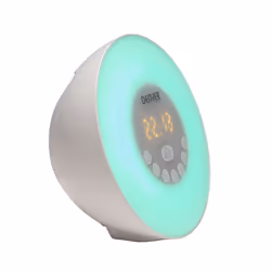 Denver CRLB-400, Horloge, Analogique, FM, 6 W, LED, Blanc