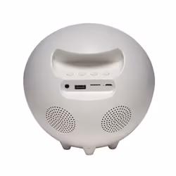 Denver CRLB-400 Radio portable Horloge Analogique Blanc