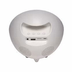 Denver CRLB-400 Radio portable Horloge Analogique Blanc - Vue supplémentaire 4