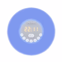 Denver CRLB-400 Radio portable Horloge Analogique Blanc - Vue supplémentaire 7
