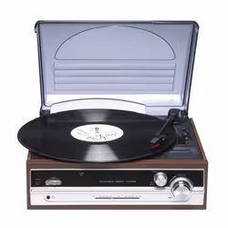 Denver VPR-190, Marron, FM, 3,5 mm, Secteur, 230 V, 50 Hz
