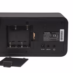 Denver DAB-30BLACK Radio portable Personnel Numérique Noir - Vue supplémentaire 4