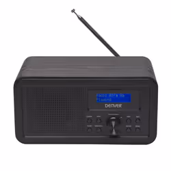 Denver DAB-30BLACK Radio portable Personnel Numérique Noir - Vue supplémentaire 5