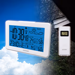 Denver WS-530WHITE station météo numérique Blanc Batterie