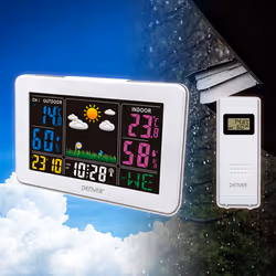 Denver WS-540WHITE station météo numérique Blanc AC/Batterie