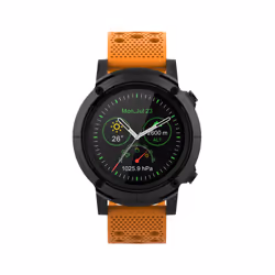 Denver SW-510ORANGE 3,3 cm (1.3") Écran tactile Noir GPS (satellite)