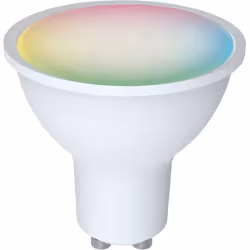 Denver SHL-450, Ampoule intelligente, Wi-Fi, Blanc, LED, GU10, Bleu, Vert, Rouge, Blanc chaud