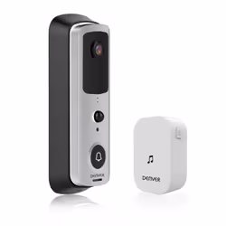 Denver SHV-120, Noir, Gris, Maison, IP53, MicroSD (TransFlash), 30 ips, CMOS