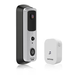 Denver SHV-120 Kit de sonnette de porte Noir, Gris