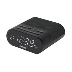 Denver CRQ-107 réveille-matin Réveil numérique Noir