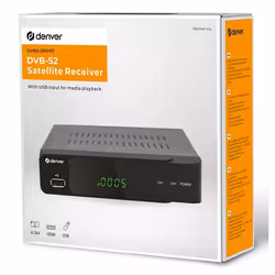 Denver DVBS-206HD Cable Noir