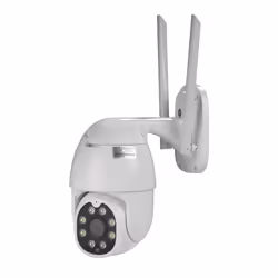Denver IOC-221, Caméra de sécurité IP, Extérieure, Avec fil &amp;sans fil, Externe, Mur, Blanc