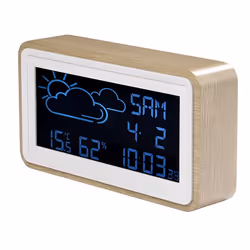 Denver WS-72 station météo numérique Bois LCD Batterie DC