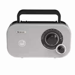 Denver TR-51W Personnel Analogique Blanc