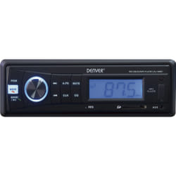 Denver CAU-444BT récepteur multimédia de voiture Noir 28 W Bluetooth
