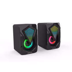 Denver GAS-500, 2-voies, Avec fil, 6 W, Noir