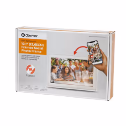 Denver PFF-1021WHITE cadre photos numériques Blanc 10.1" Tactile Wifi