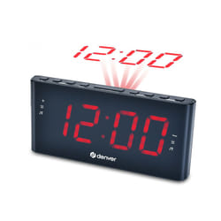 Denver CPR-710 réveille-matin Réveil numérique Noir