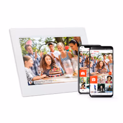 Denver PFF-1015W cadre photos numériques Blanc 10.1" Tactile Wifi - Vue supplémentaire 5