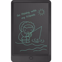 Denver LWT-10510BLACKMK2, Avec fil &amp;sans fil, Stylo, 26,7 cm (10.5"), LCD, Noir, Batterie intégré