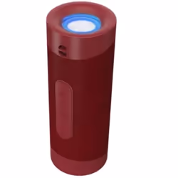 Enceinte Bluetooth - DENVER - Rouge - Sans fil - Puissance nominale 1.8W - Largeur 225 cm