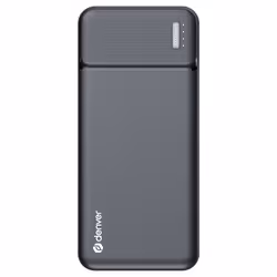 Denver PQC-10007, 10000 mAh, Lithium Polymère (LiPo), 18 W, Gris
