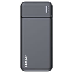 Denver PQC-10007 banque d'alimentation électrique Lithium Polymère (LiPo) 10000 mAh Gris