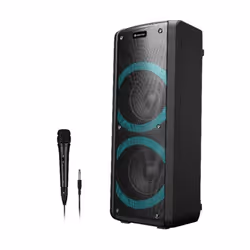 Denver BPS-352 haut-parleur portable et de fête Enceinte portable stéréo Noir 300 W