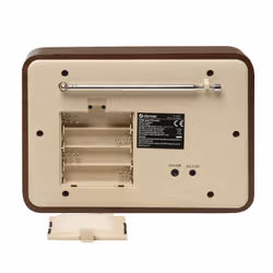 Denver DAB-60DW Portable Analogique et numérique Bois