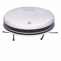 Denver RVC-110, Sac à poussière, Blanc, Rond, 3 roue(s), 0,2 L, 65 dB