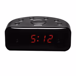 Denver CR-430, Horloge, Analogique et numérique, FM, PLL, LED, 1,52 cm (0.6"), Noir
