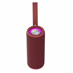 Denver BTV-213BD, 100 W, Sans fil, Enceinte portable mono, Rouge, Multicolore, Universel