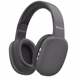 Denver BTH-252, Sans fil, Appels/Musique/Sport/Au quotidien, 20 - 22000 Hz, 400 g, Casque, Gris