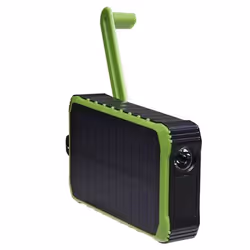 Denver PSO-10012, 10000 mAh, Lithium Polymère (LiPo), Noir, Vert clair