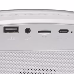 Denver BTM-610 enceinte portable Blanc 10 W - Vue supplémentaire 5