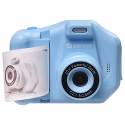 Denver KPC-1370BU, Appareil photo numérique pour enfants, 249 g, Bleu