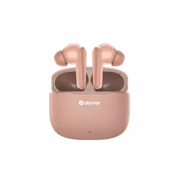 Denver TWE-48DR, True Wireless Stereo (TWS), 20 - 20000 Hz, Appels/Musique, Casque, Rose
