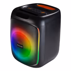 Denver BPS-165, 16,5 cm (6.5"), 20 W, Avec fil &sans fil, Orateur du parti, Noir, Tablette / Smartphone