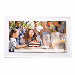 Denver PFF-1515W cadre photos numériques Blanc 15.6" Tactile Wifi