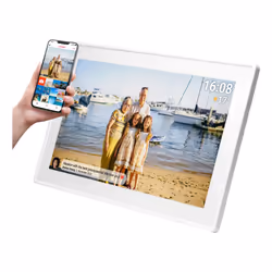 Denver PFF-1515W cadre photos numériques Blanc 15.6" Tactile Wifi