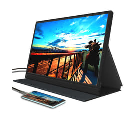 Denver PMO-15601 téléviseur et moniteur portables Moniteur portable Noir 15.6" LED