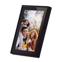 Denver PFF-725B cadre photos numériques Noir 17,8 cm (7") Écran tactile Wifi