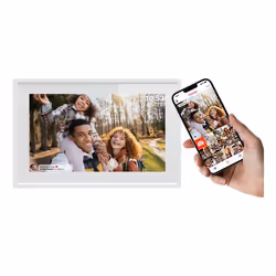 Denver PFF-725W cadre photos numériques Blanc 17,8 cm (7") Écran tactile Wifi