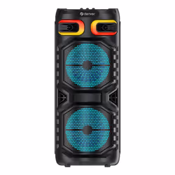 Denver BPS-355, 20,3 cm (8"), 16 W, Avec fil &sans fil, Orateur du parti, Noir, Tablette / Smartphone