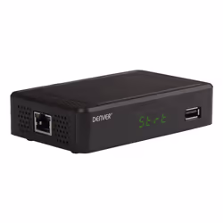 Denver DTB-148 TV set-top boxe Ethernet (RJ-45), Terrestre Full HD Noir - Vue supplémentaire 2