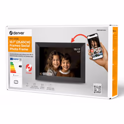 Denver PFF-1012 cadre photos numériques Noir 10.1" Tactile Wifi - Vue supplémentaire 7