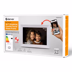 Denver PFF-1012 cadre photos numériques Blanc 10.1" Tactile Wifi - Vue supplémentaire 7