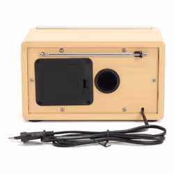 Denver TR-63LW Radio portable Personnel Analogique Bambou, Argent - Vue supplémentaire 7